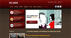 Desktop Screenshot of lojack.ca